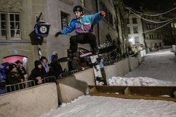 Fribourg: Les snowboards volent la vedette aux bobs