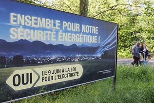Campagne de votations: de gros moyens en faveur de la loi sur l'électricité