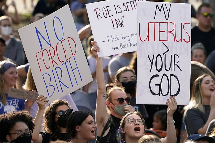 L'Iowa rejoint les Etats américains ayant fortement restreint, voire interdit, l'avortement après l'annulation en 2022 par la cour suprême des Etats-Unis d'Amérique de la garantie fédérale de l'IVG. © KEYSTONE/AP/Charlie Neibergall