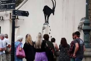 Des Banksy animaliers fleurissent sur les murs à Londres